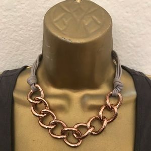 NEW with tags rosegold chain link necklace